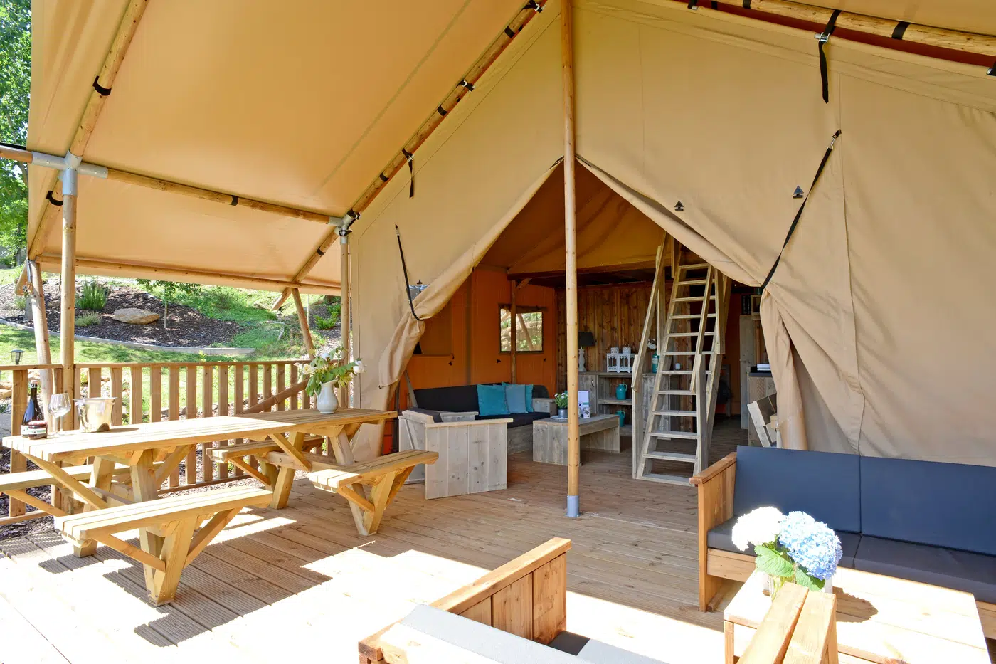 Phạm vi hỗ trợ dự án glamping